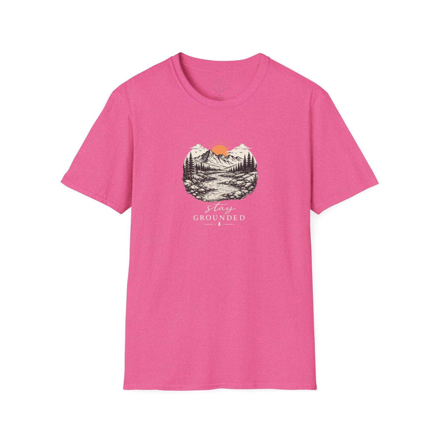 Unisex Softstyle "Stay Grounded" T-Shirt | Nature Tee