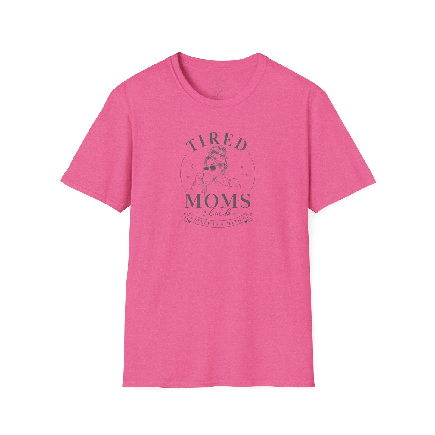 Tired Moms T-Shirt — 'Tired Moms' Graphic Tee for New & Busy Mothers