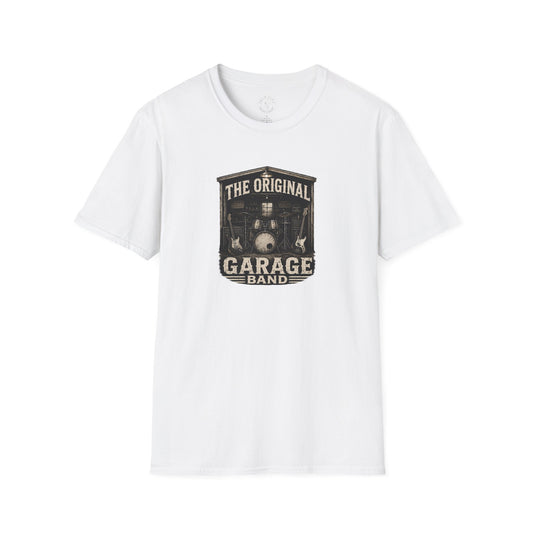 Garage Band T-Shirt — "The Original Garage" Retro Music Tee