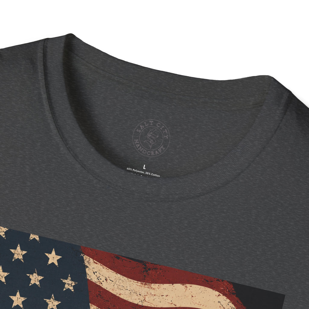Patriotic Eagle T‑Shirt | American Flag Bald Eagle Graphic Tee