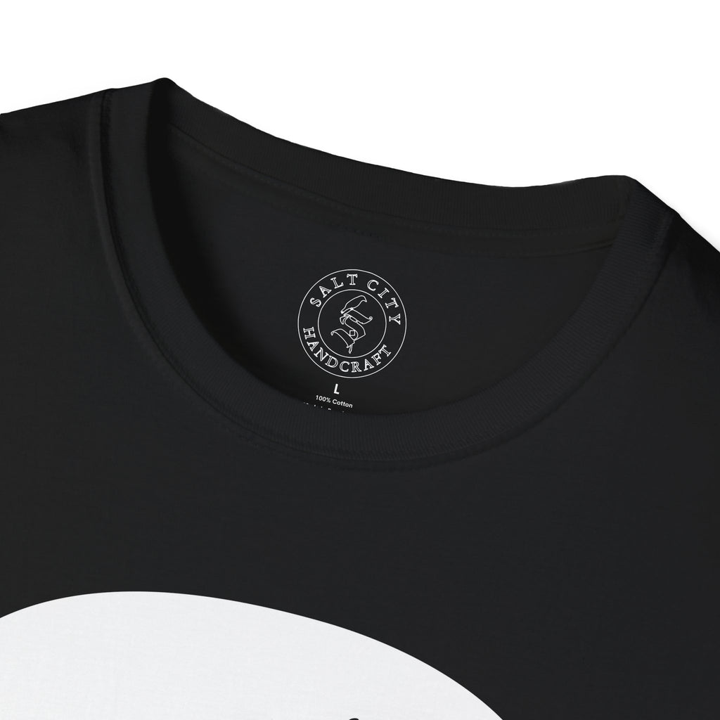 Guitar Pick with Electric Guitar Headstock T-Shirt | Guitar Tee