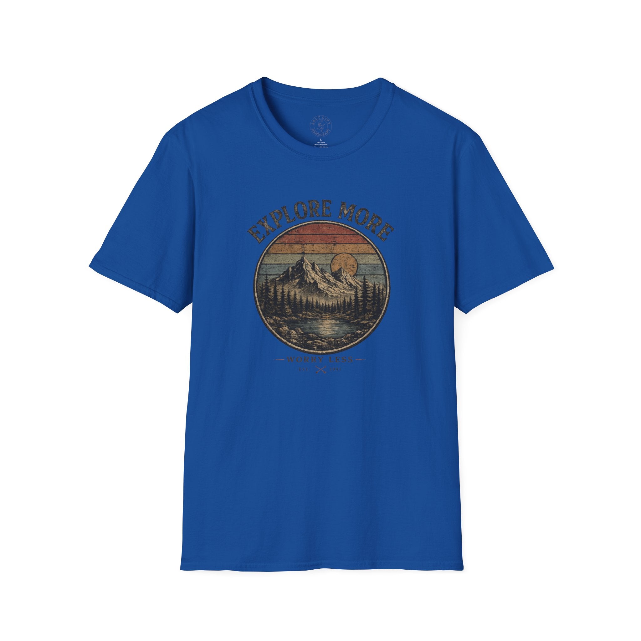 Explore More Mountain Lake T-Shirt — Adventure Outdoors Graphic Tee