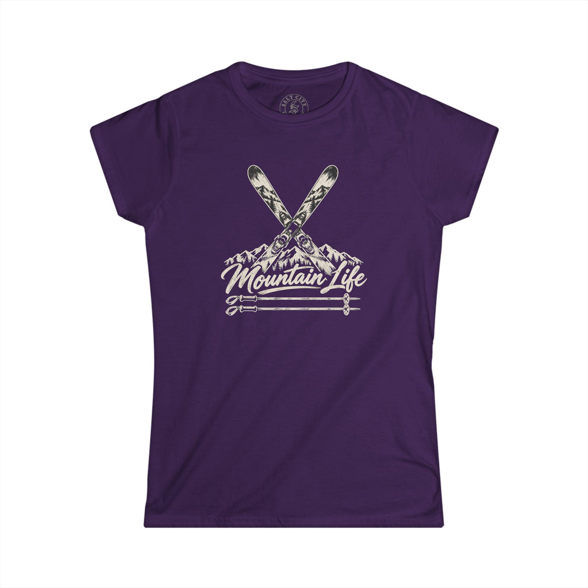 Women's Softstyle Mountain Ski Tee