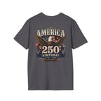America 250th Birthday T-Shirt — Patriotic Eagle 1776–2026 Celebration Tee