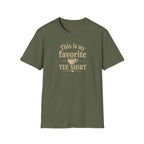 Favorite Tee Shirt T‑Shirt — "This Is My Favorite Tee Shirt" Graphic