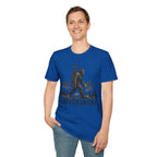 Backcountry Sasquatch T-Shirt — Mountain Skiing Bigfoot Outdoor Tee