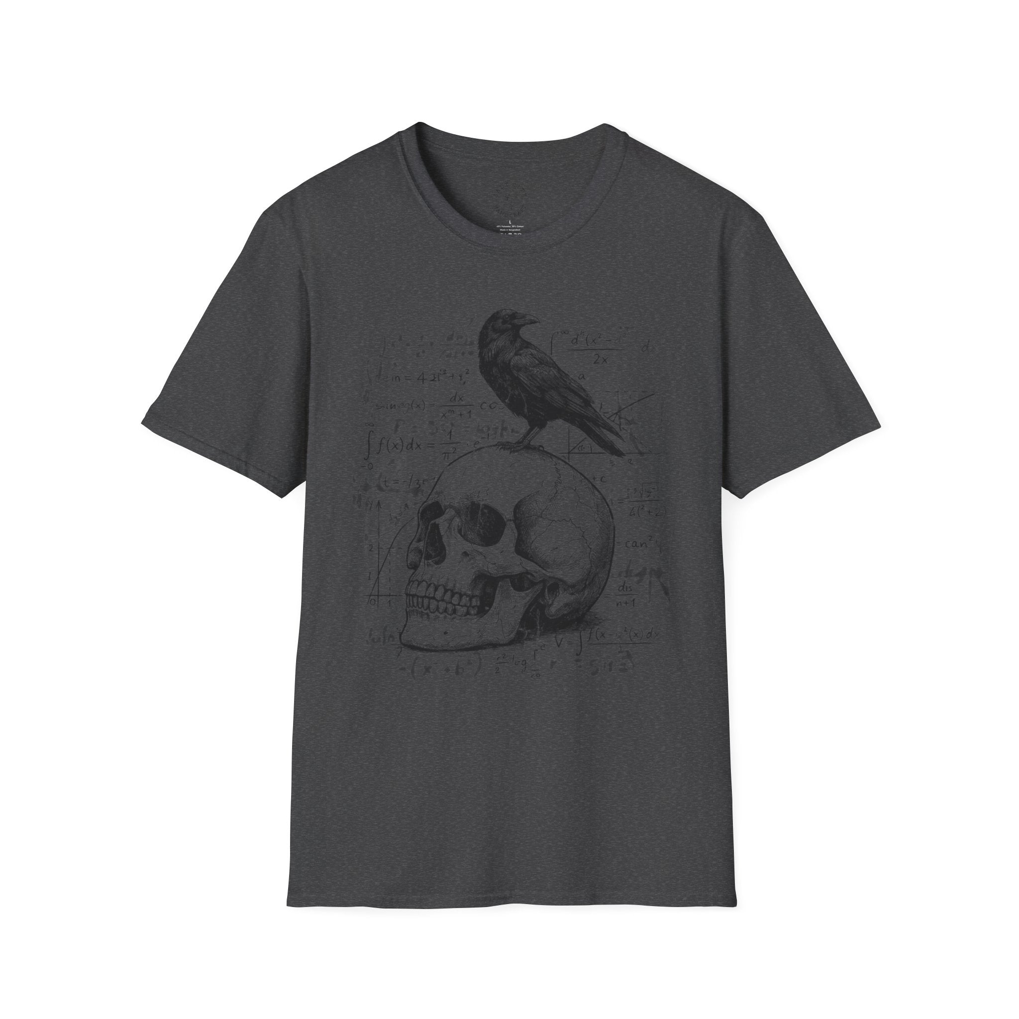 Raven Skull Graphic Tee | Skull T-Shirt | Raven Tee