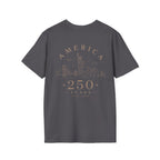 America 250 Years Commemorative T-Shirt | Minimal Patriotic Tee