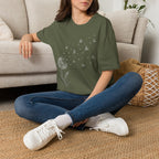 Dandelion & Butterflies T-Shirt — Whimsical Nature Graphic Tee