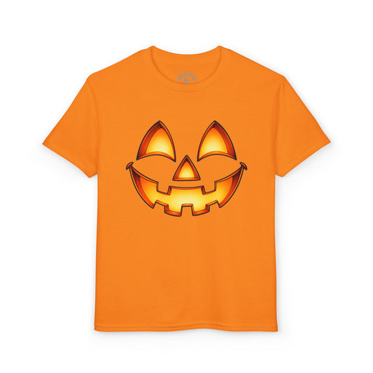 Kids Halloween Pumpkin Jack-o'-Lantern T-Shirt