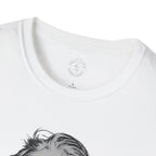 Stay Caffeinated T-Shirt — Funny Coffee Tee with Einstein Sketch