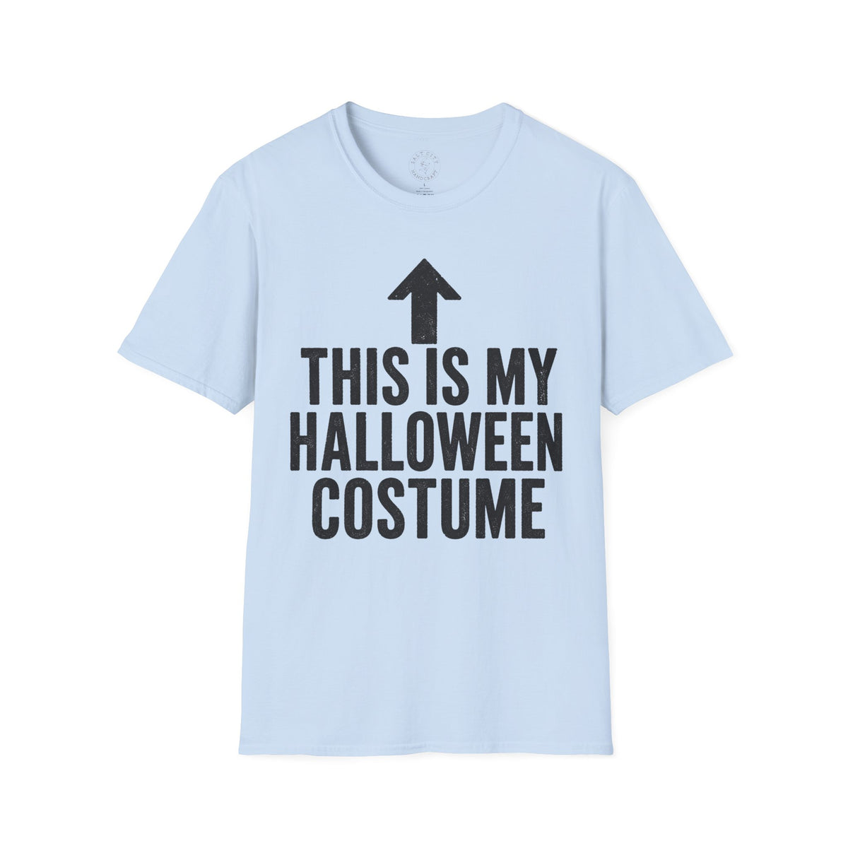 This Is My Halloween Costume T-Shirt — Funny Arrow Graphic Tee for Halloween