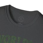 T-Shirt | "World's Okayest Golfer" Retro Golf Humor Tee | Golf Tee