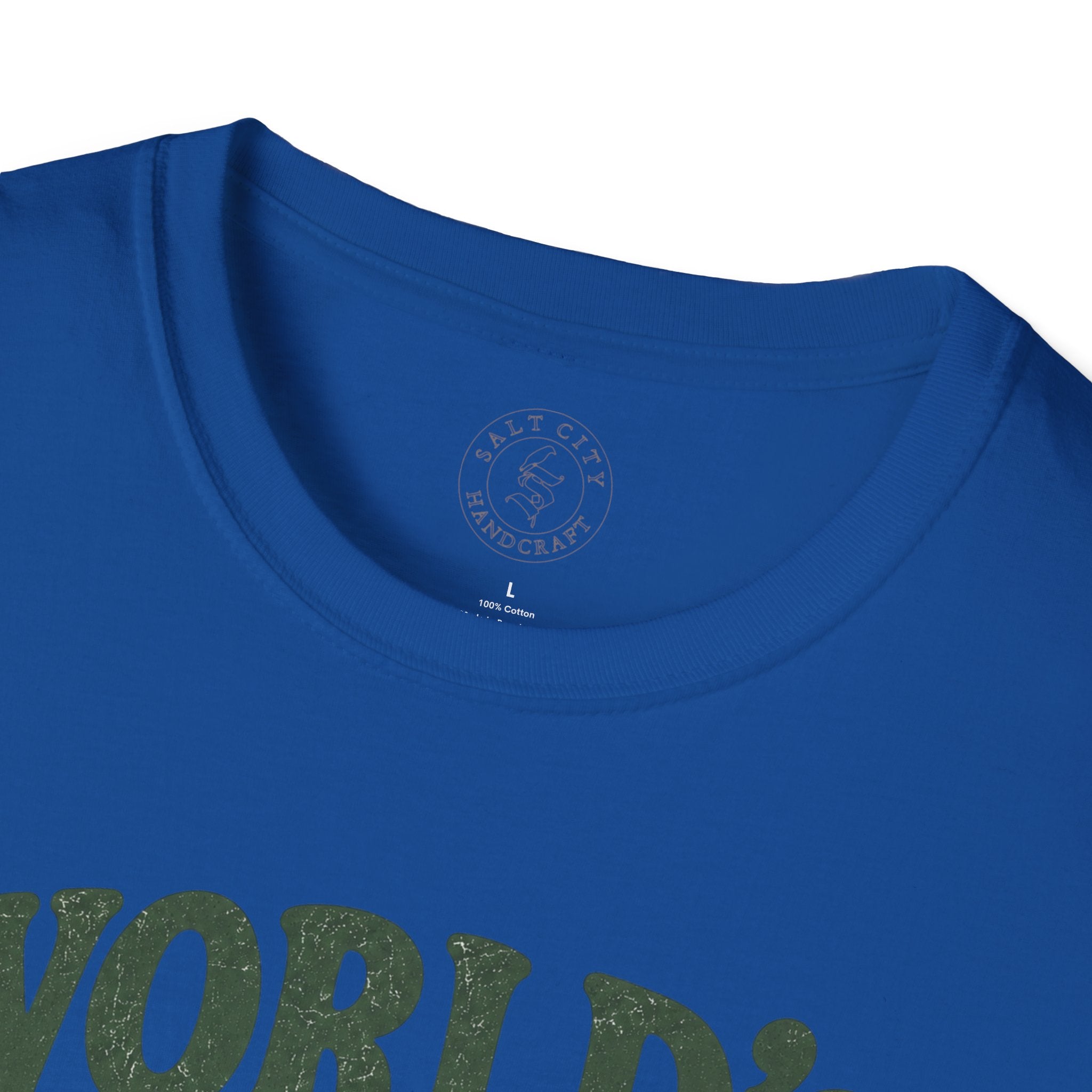 T-Shirt | "World's Okayest Golfer" Retro Golf Humor Tee | Golf Tee
