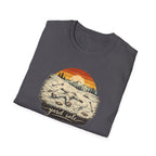 Yard Sale T-Shirt | Retro Mountain Ski Scene Graphic Tee | Ski Tee
