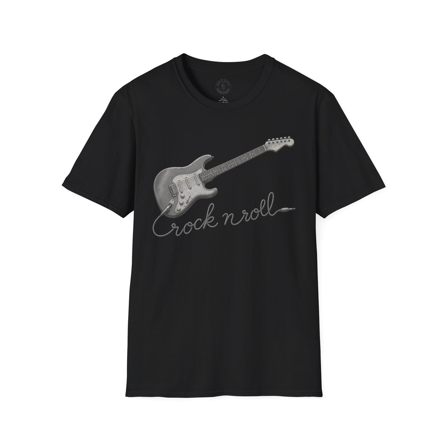 Guitar "Rock n Roll" T-Shirt – Vintage Electric Guitar Tee
