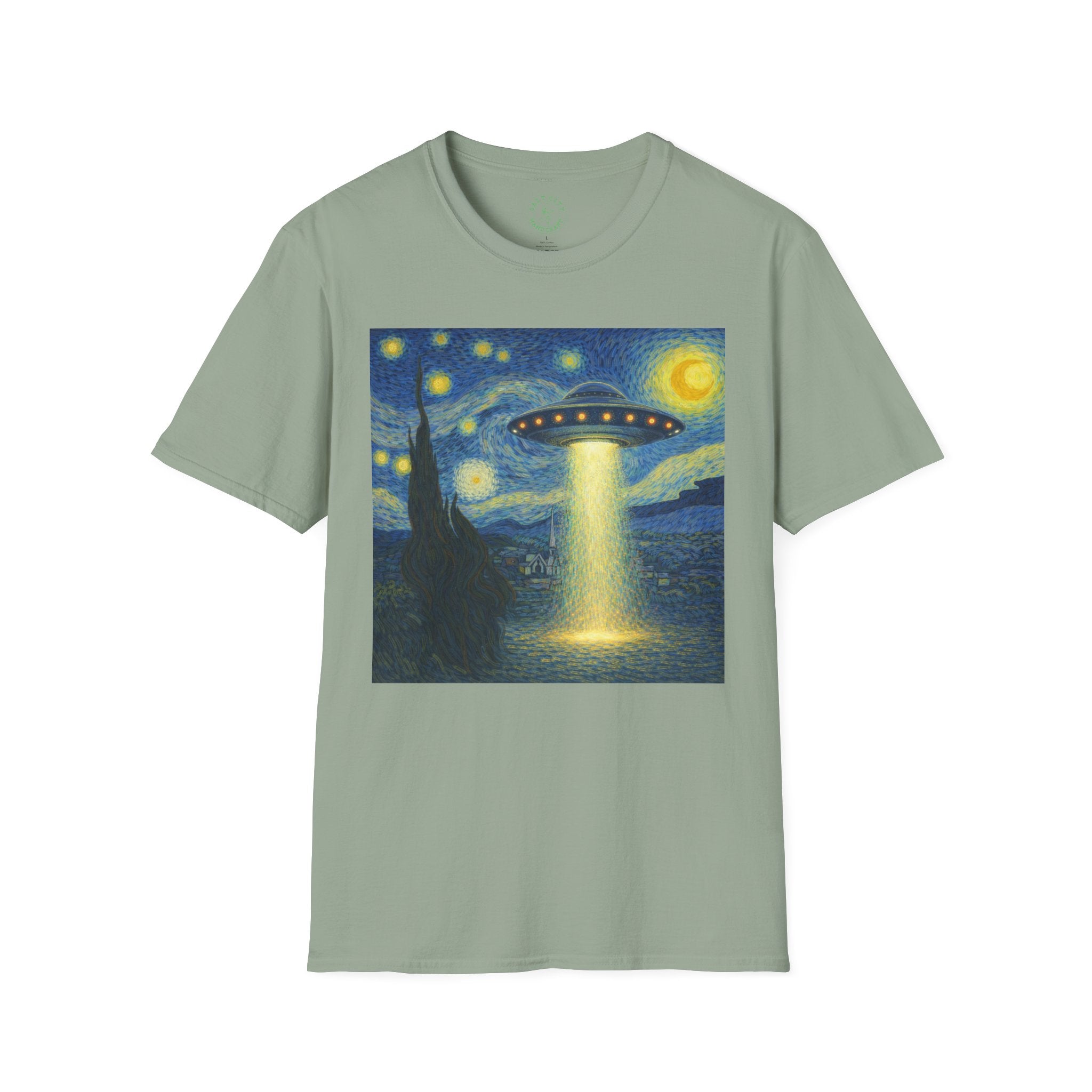 Classic Painting UFO | Starry Night | UFO Shirt