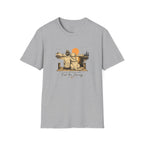 Unisex Girl and Dog T-Shirt — 'Trust the Journey' Dog & Girl Lakeside Sunset Tee