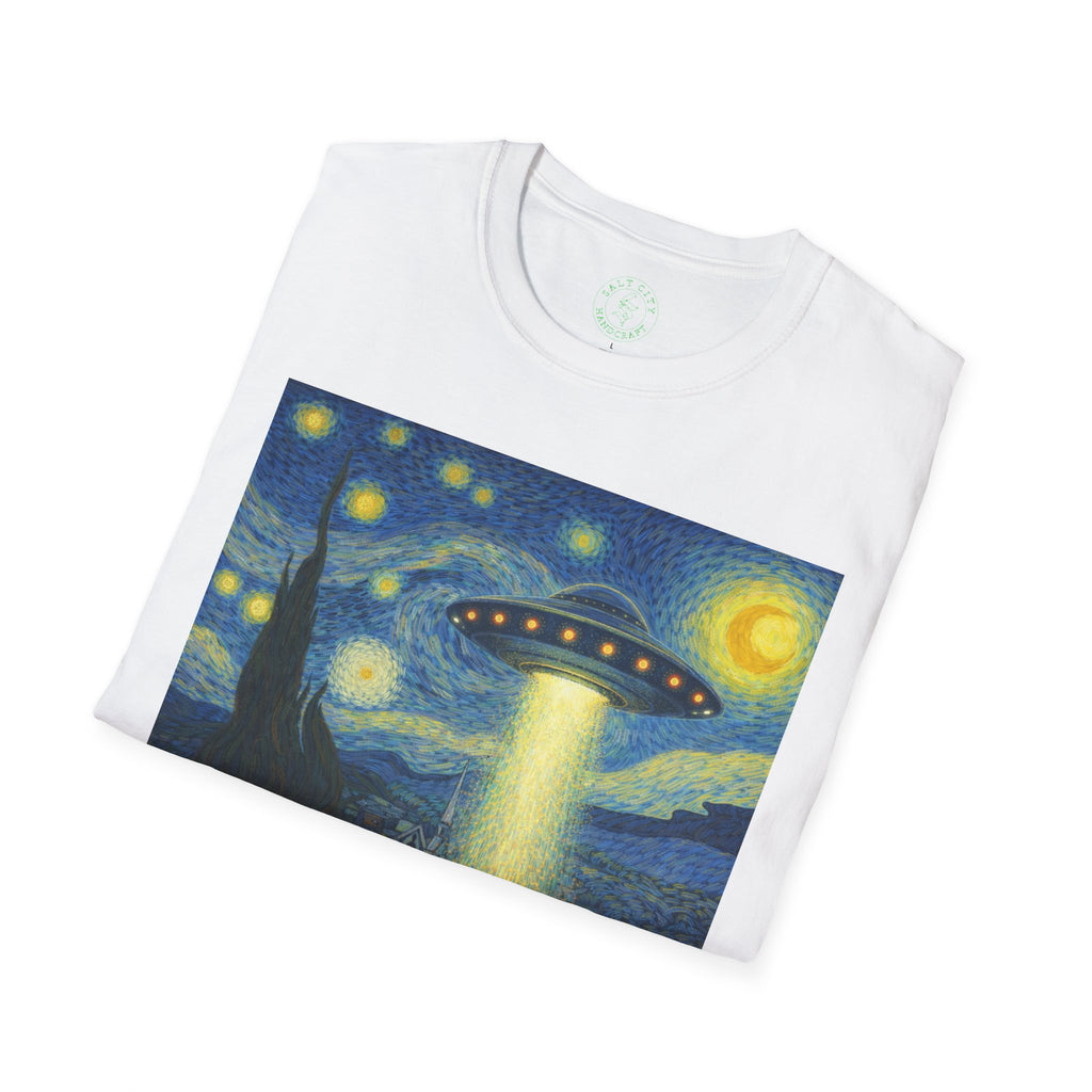 Classic Painting UFO | Starry Night | UFO Shirt