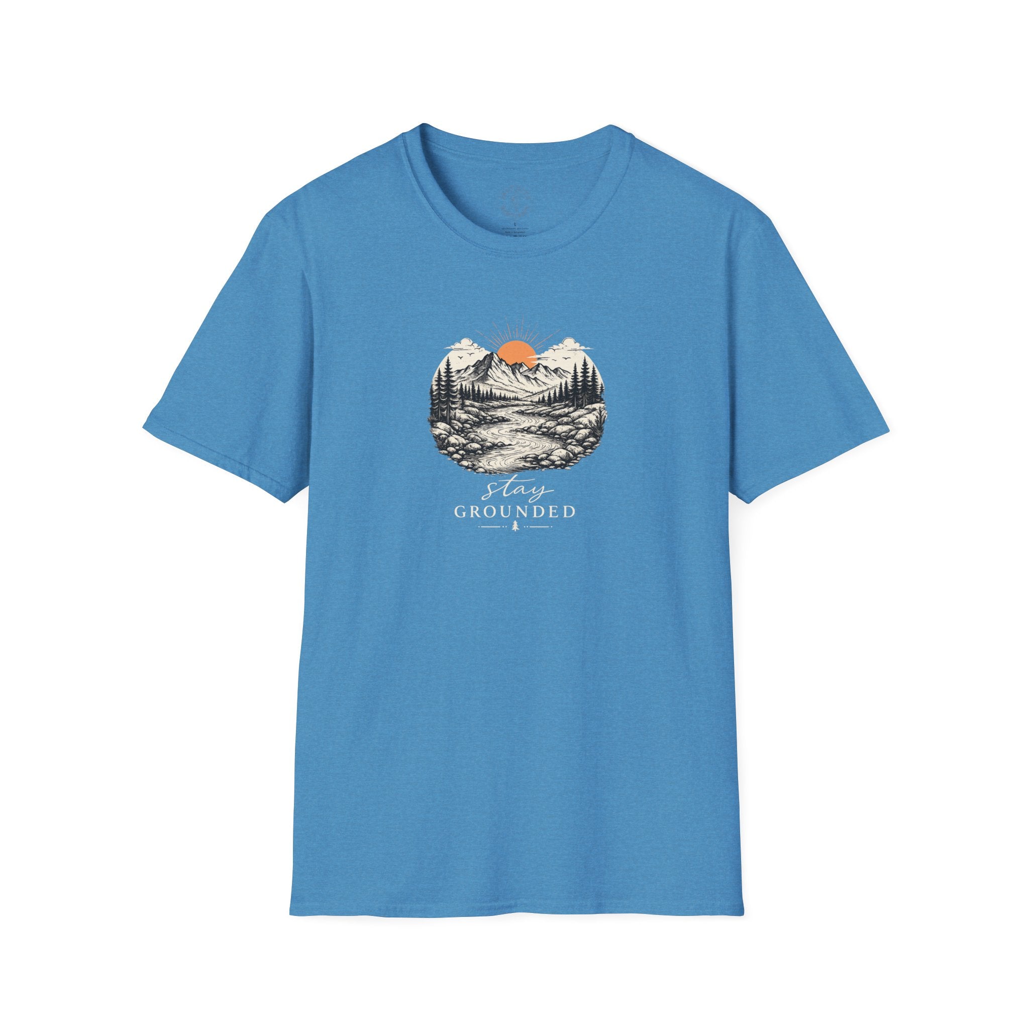 Unisex Softstyle "Stay Grounded" T-Shirt | Nature Tee