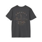 America 250 Years Commemorative T-Shirt | Minimal Patriotic Tee