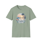 Calm Paradise Sunset T-Shirt — Tropical Beach Graphic Tee