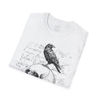Raven Skull Graphic Tee | Skull T-Shirt | Raven Tee