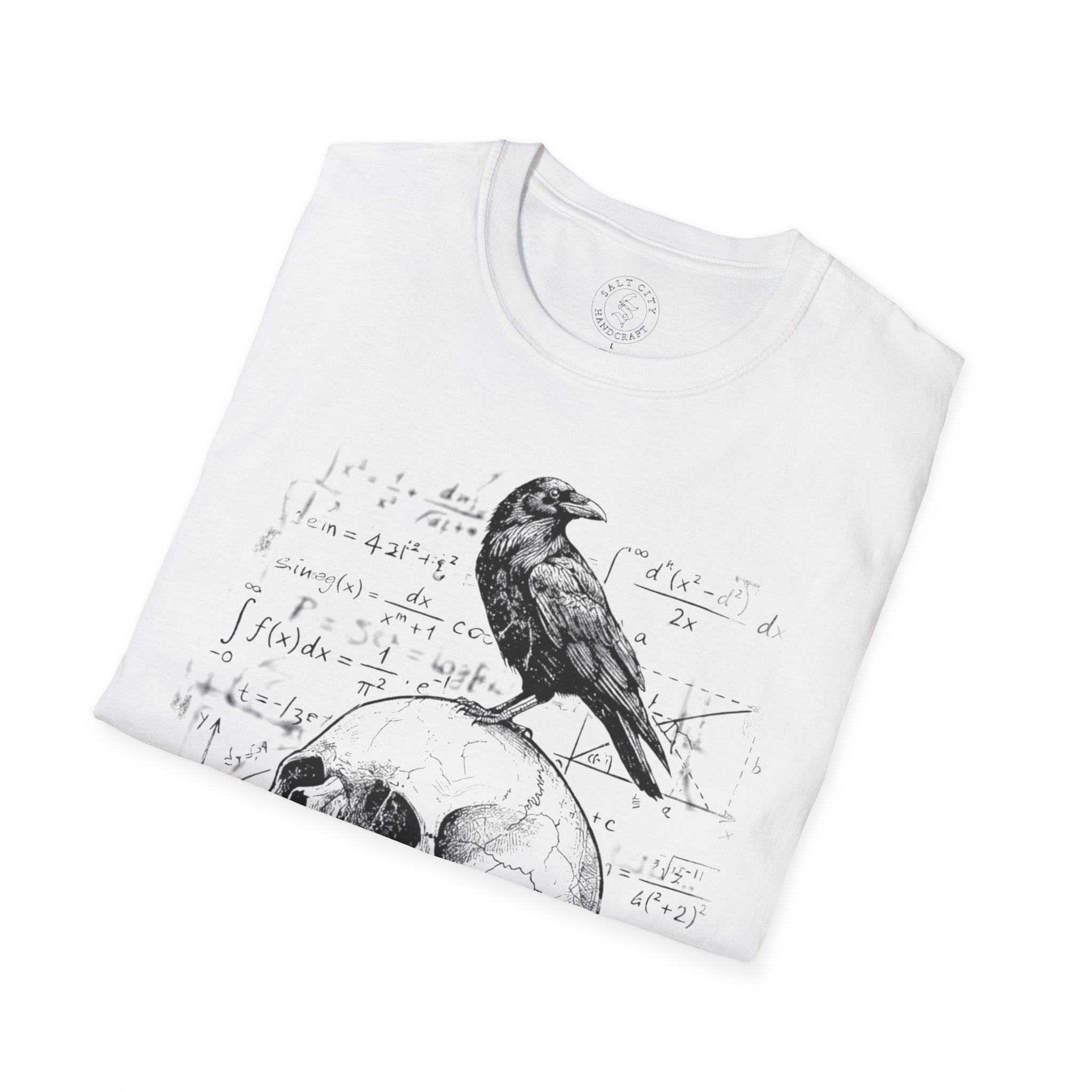 Raven Skull Graphic Tee | Skull T-Shirt | Raven Tee