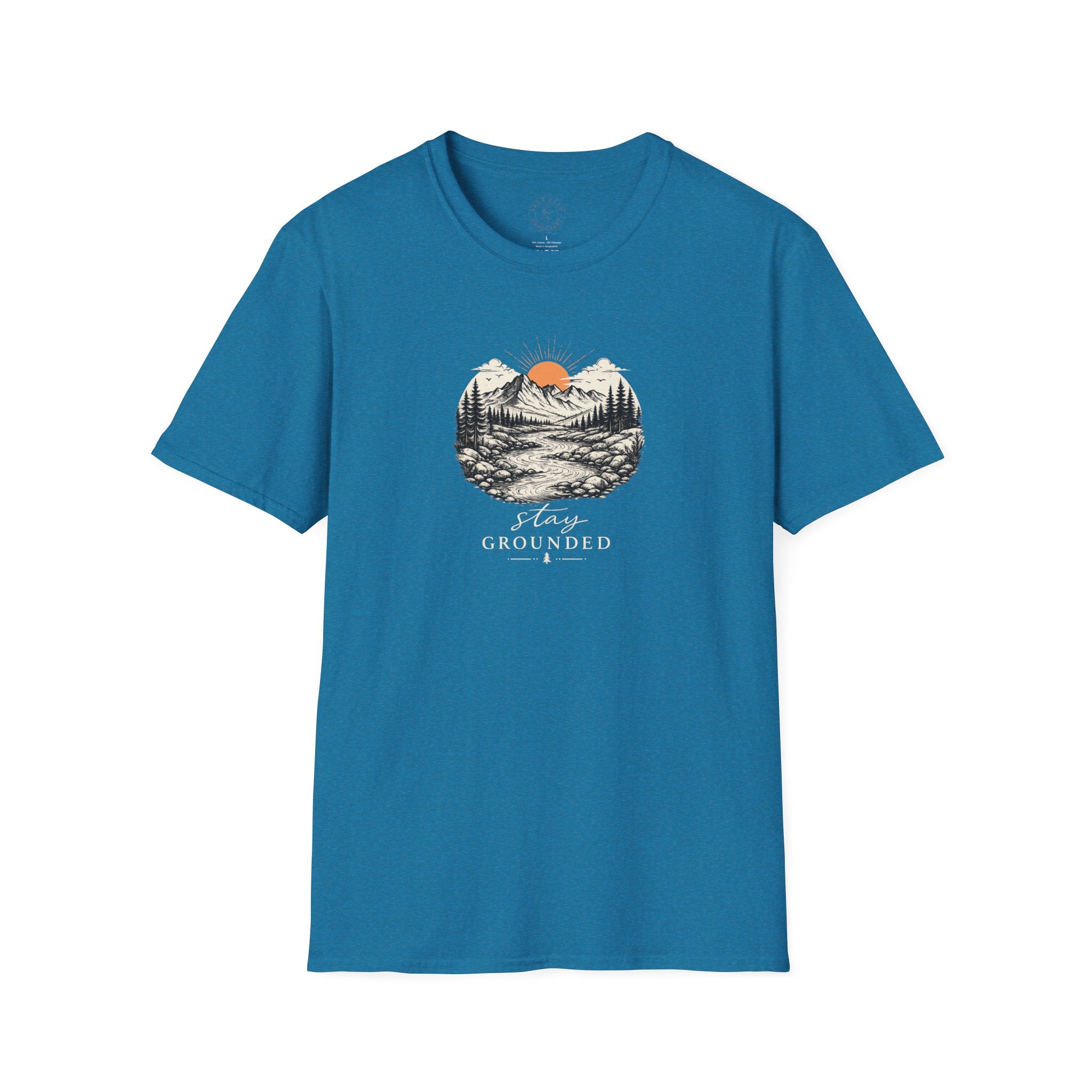 Unisex Softstyle "Stay Grounded" T-Shirt | Nature Tee