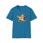 Unisex Girl and Dog T-Shirt — 'Trust the Journey' Dog & Girl Lakeside Sunset Tee