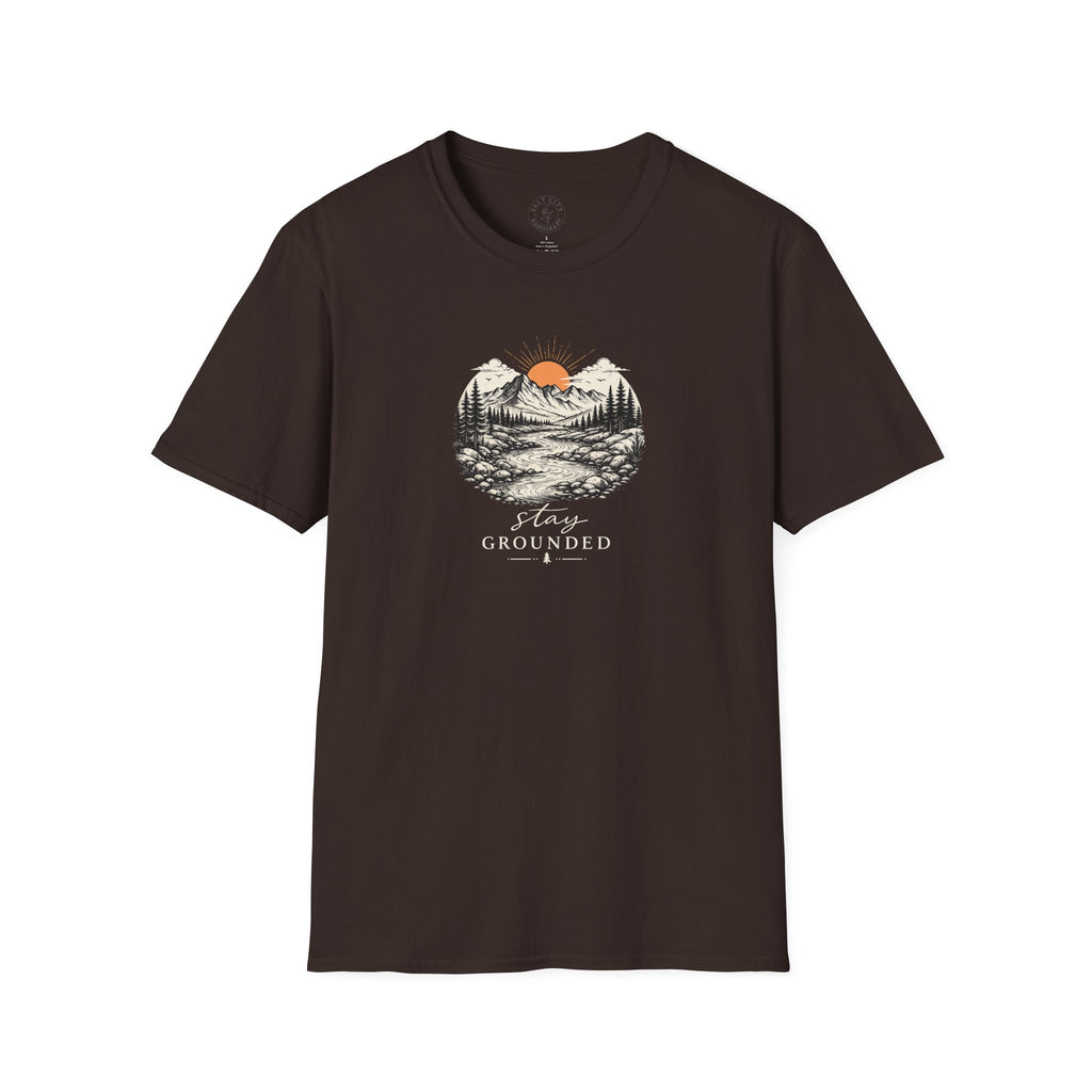 Unisex Softstyle "Stay Grounded" T-Shirt | Nature Tee