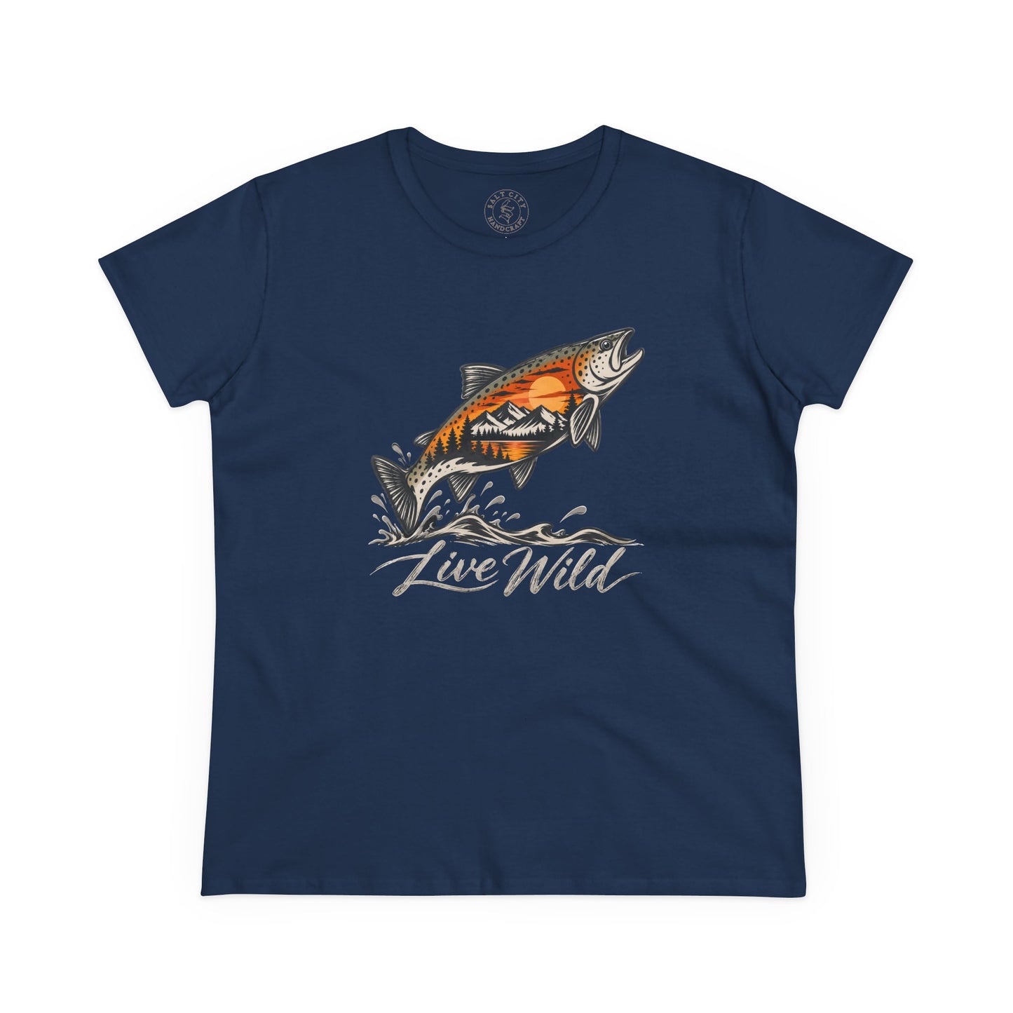 Women's Midweight Fishing Cotton Tee