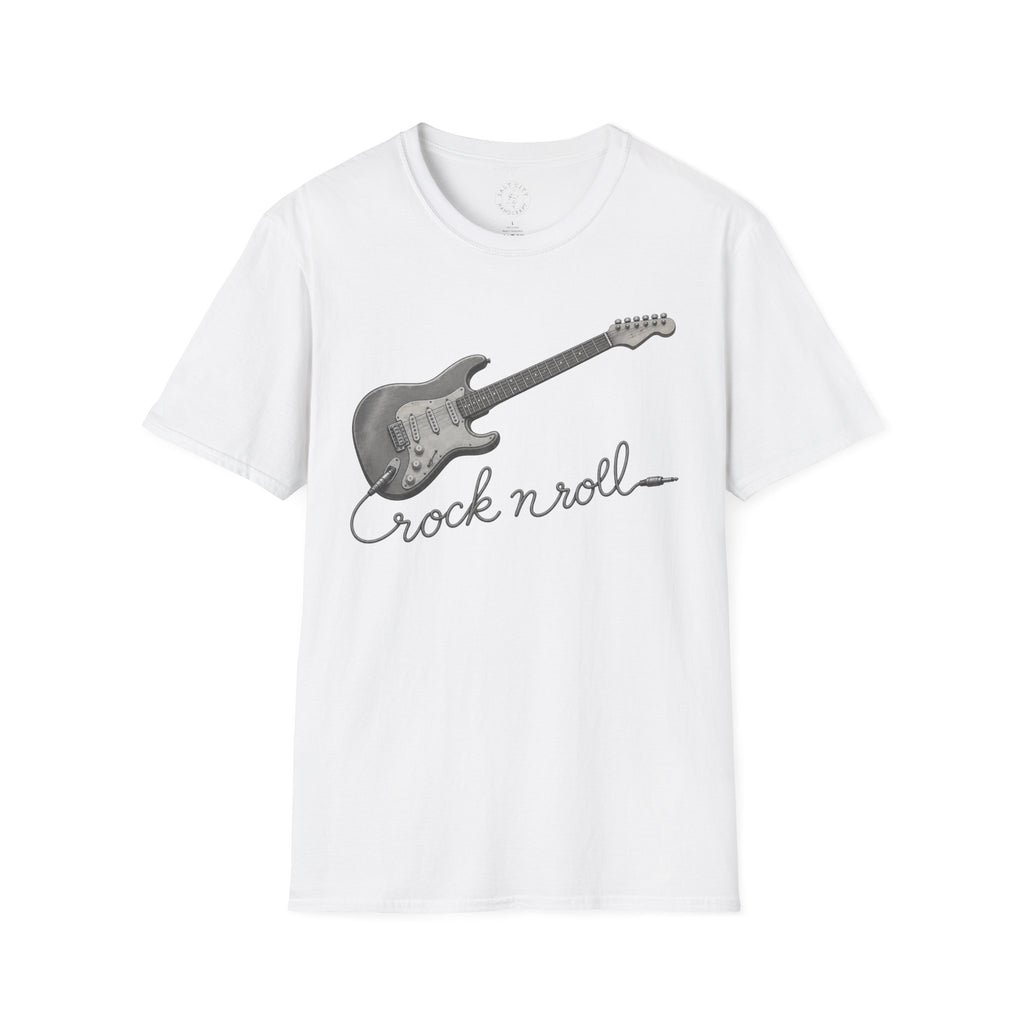 Guitar "Rock n Roll" T-Shirt – Vintage Electric Guitar Tee