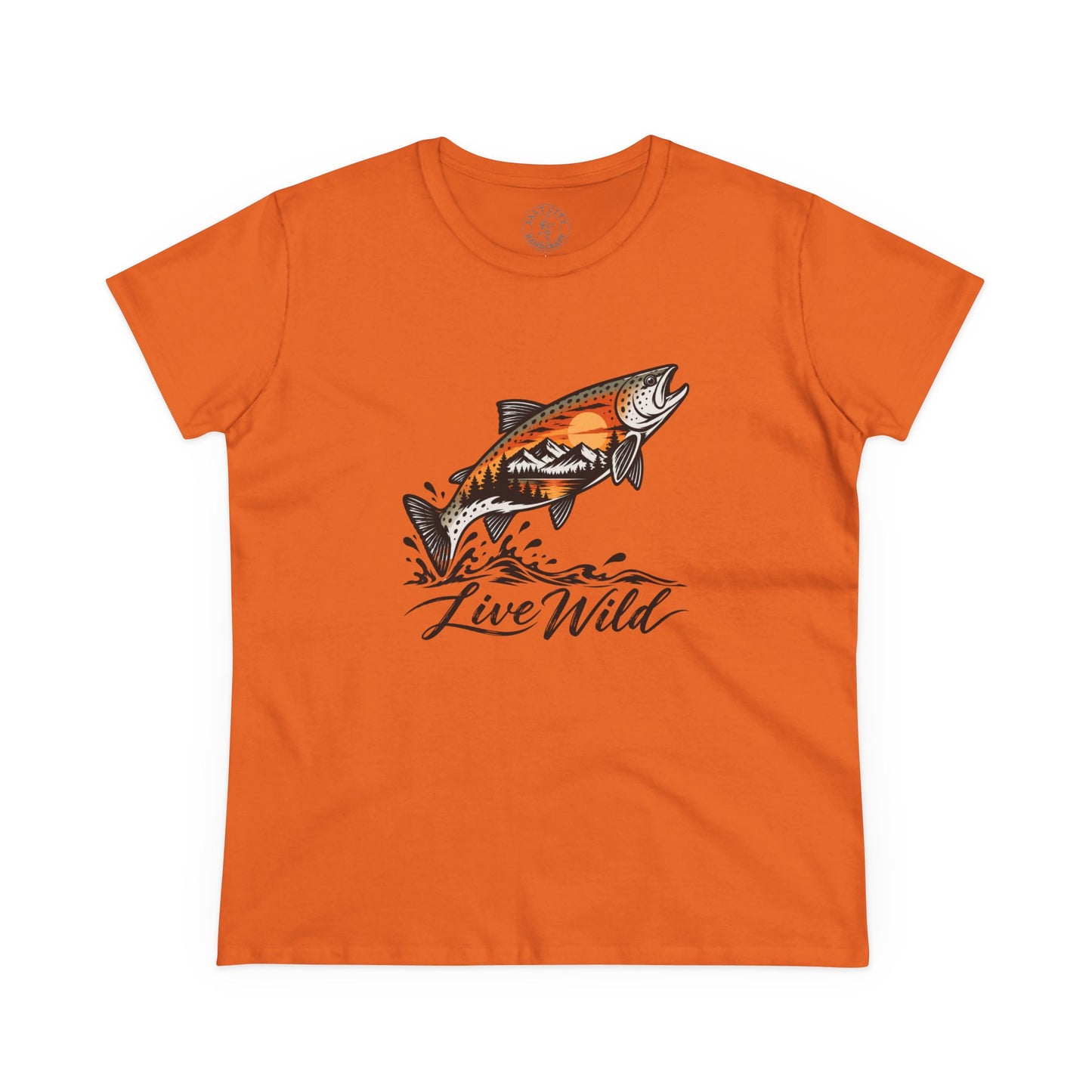 Women's Midweight Fishing Cotton Tee
