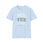 Par-Tee Time Golf T-Shirt — Funny Golf Shirt with Tee & Ball Design