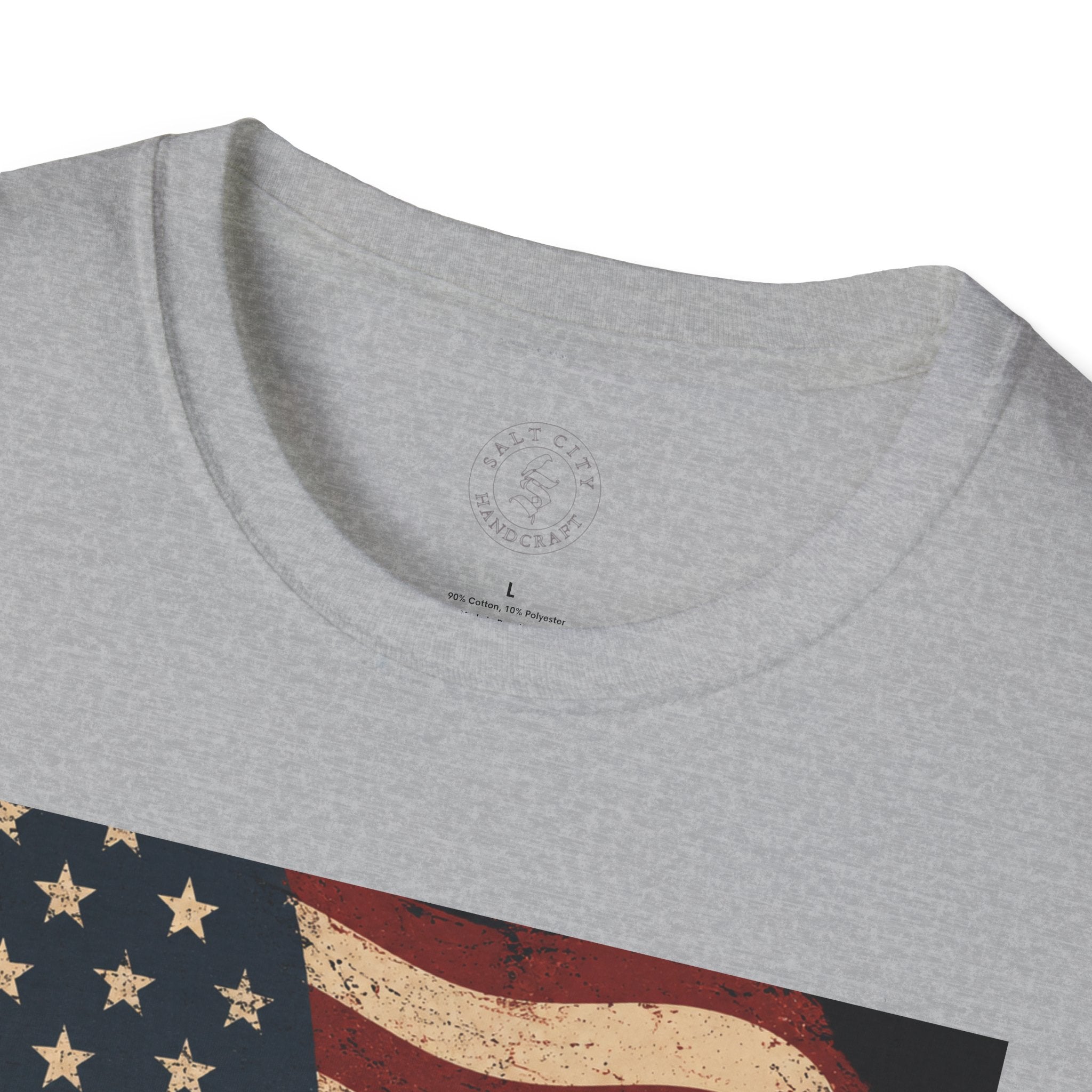 Patriotic Eagle T‑Shirt | American Flag Bald Eagle Graphic Tee