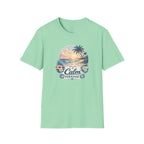 Calm Paradise Sunset T-Shirt — Tropical Beach Graphic Tee