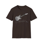 Guitar 'Music' Graphic T-Shirt — Vintage Electric Guitar Tee