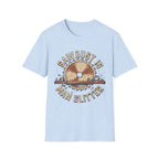 Sawdust Is Man Glitter T-Shirt | Woodworking Shirt | Sawdust T-Shirt