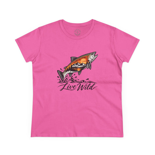 Women's Midweight Fishing Cotton Tee
