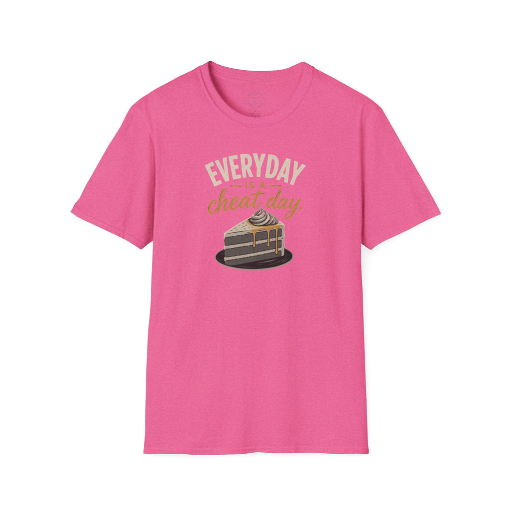 Everyday Is a Cheat Day T-Shirt — Funny Cake Dessert Lover Tee