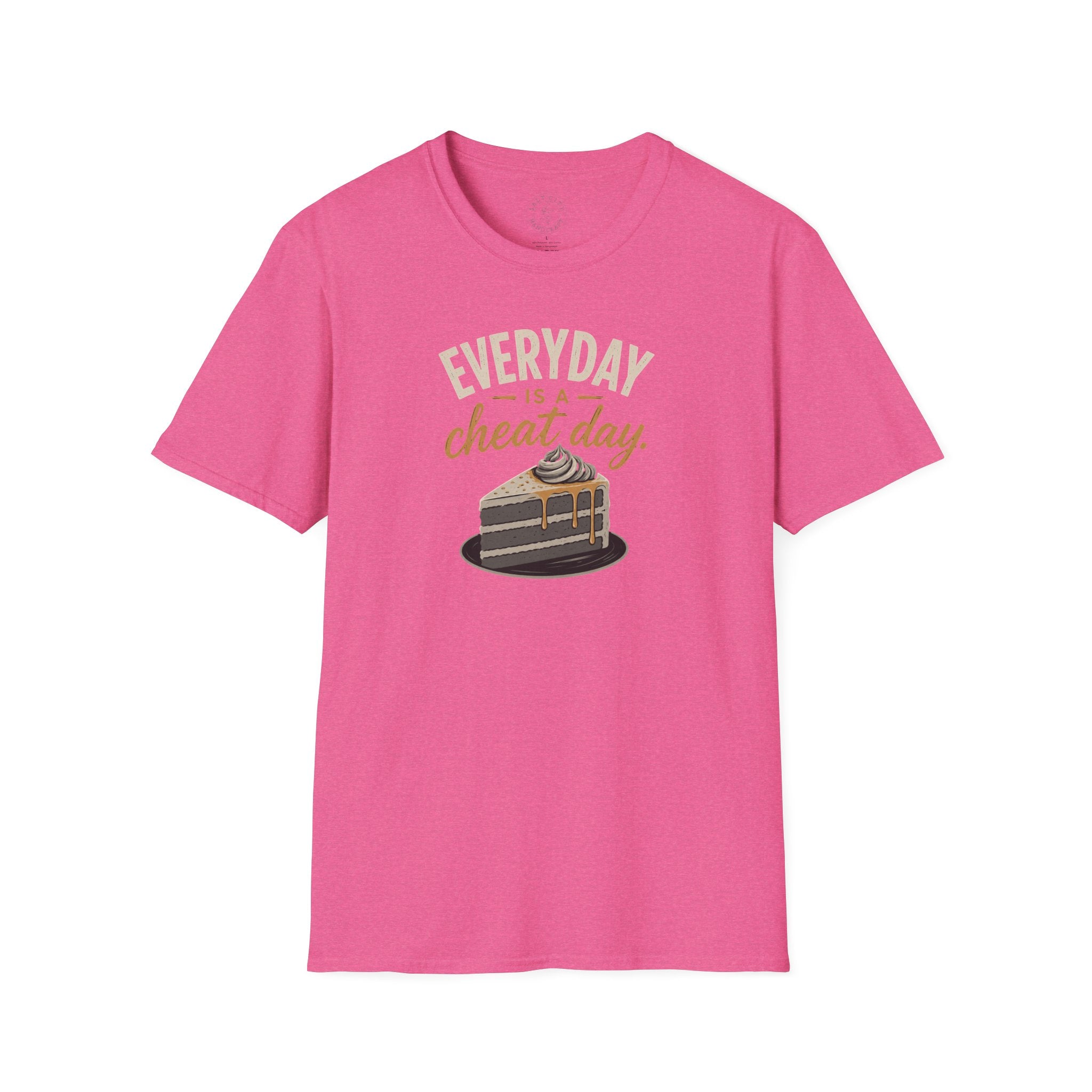 Everyday Is a Cheat Day T-Shirt — Funny Cake Dessert Lover Tee