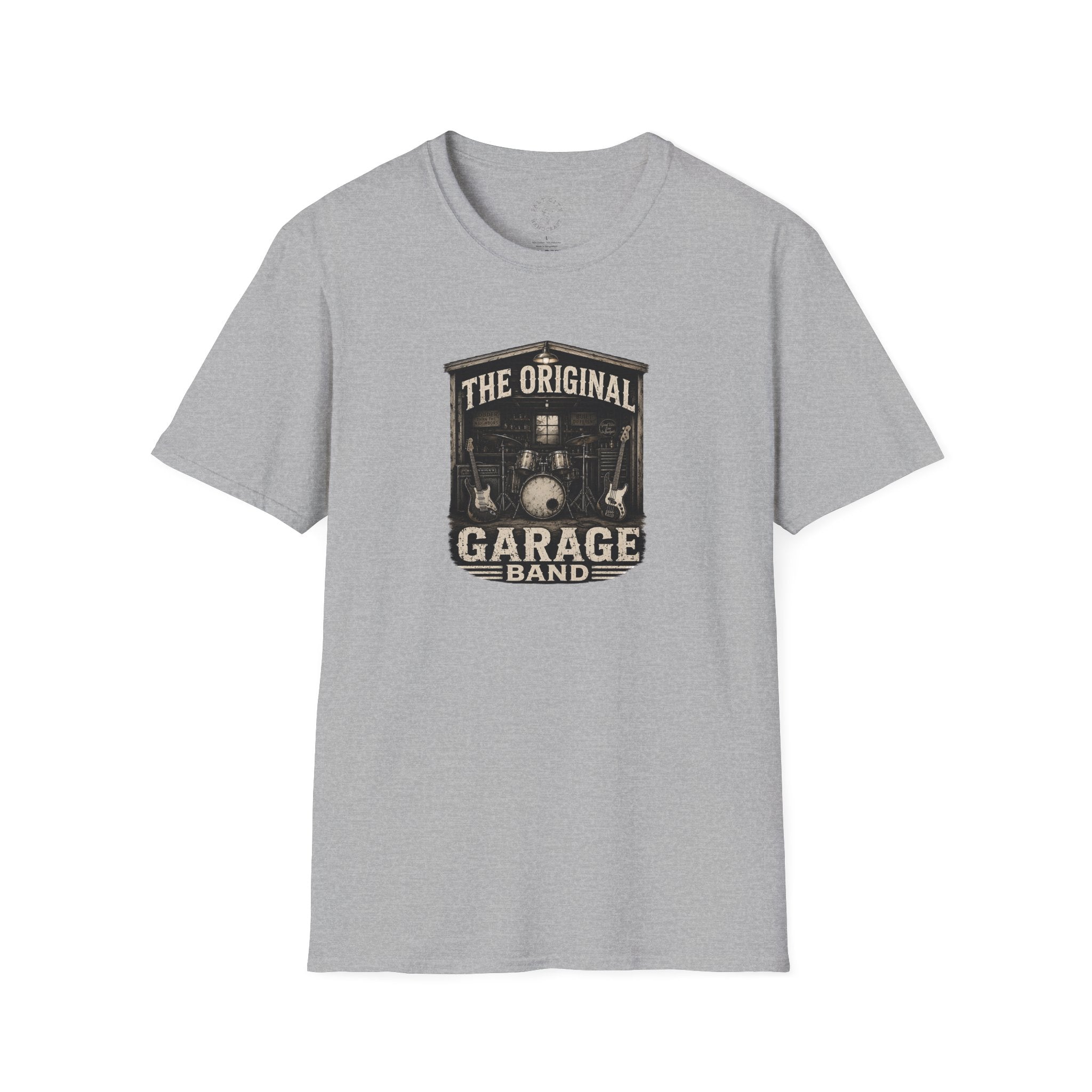 Garage Band T-Shirt — "The Original Garage" Retro Music Tee