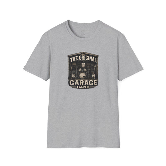 Garage Band T-Shirt — "The Original Garage" Retro Music Tee