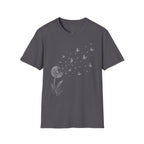 Dandelion & Butterflies T-Shirt — Whimsical Nature Graphic Tee