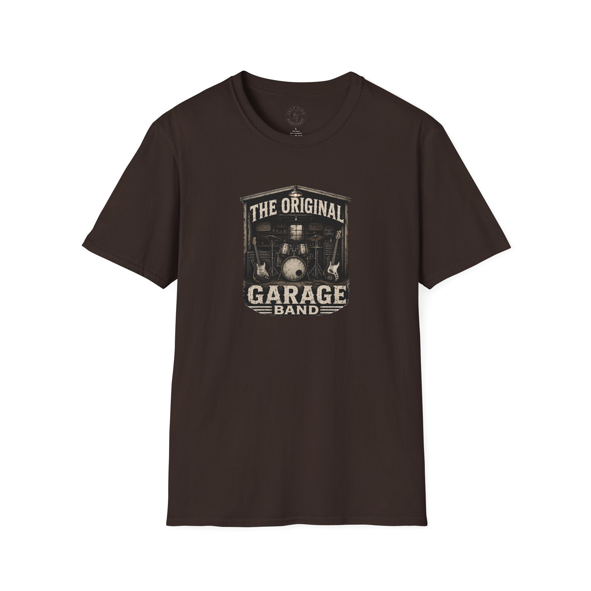 Garage Band T-Shirt — "The Original Garage" Retro Music Tee