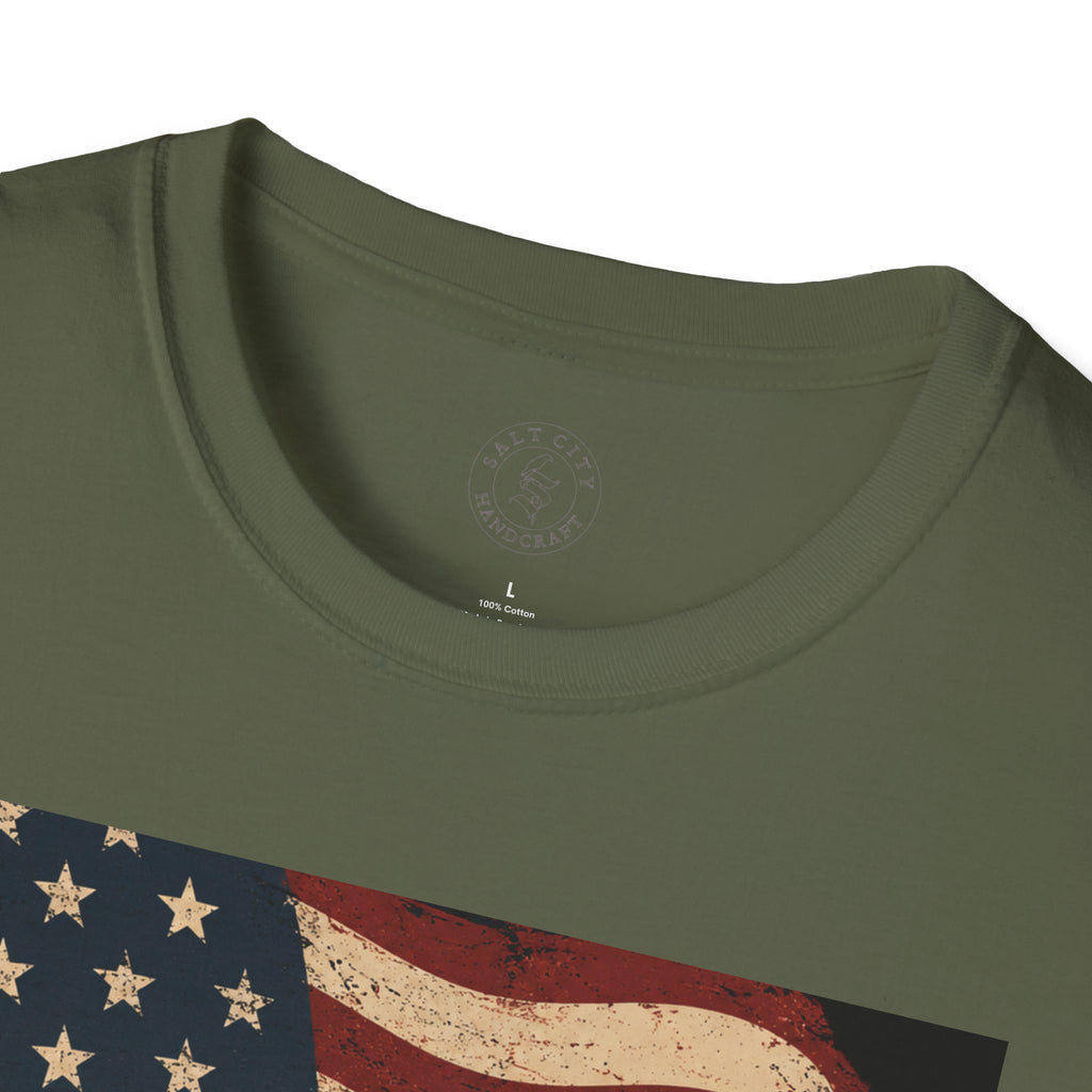 Patriotic Eagle T‑Shirt | American Flag Bald Eagle Graphic Tee