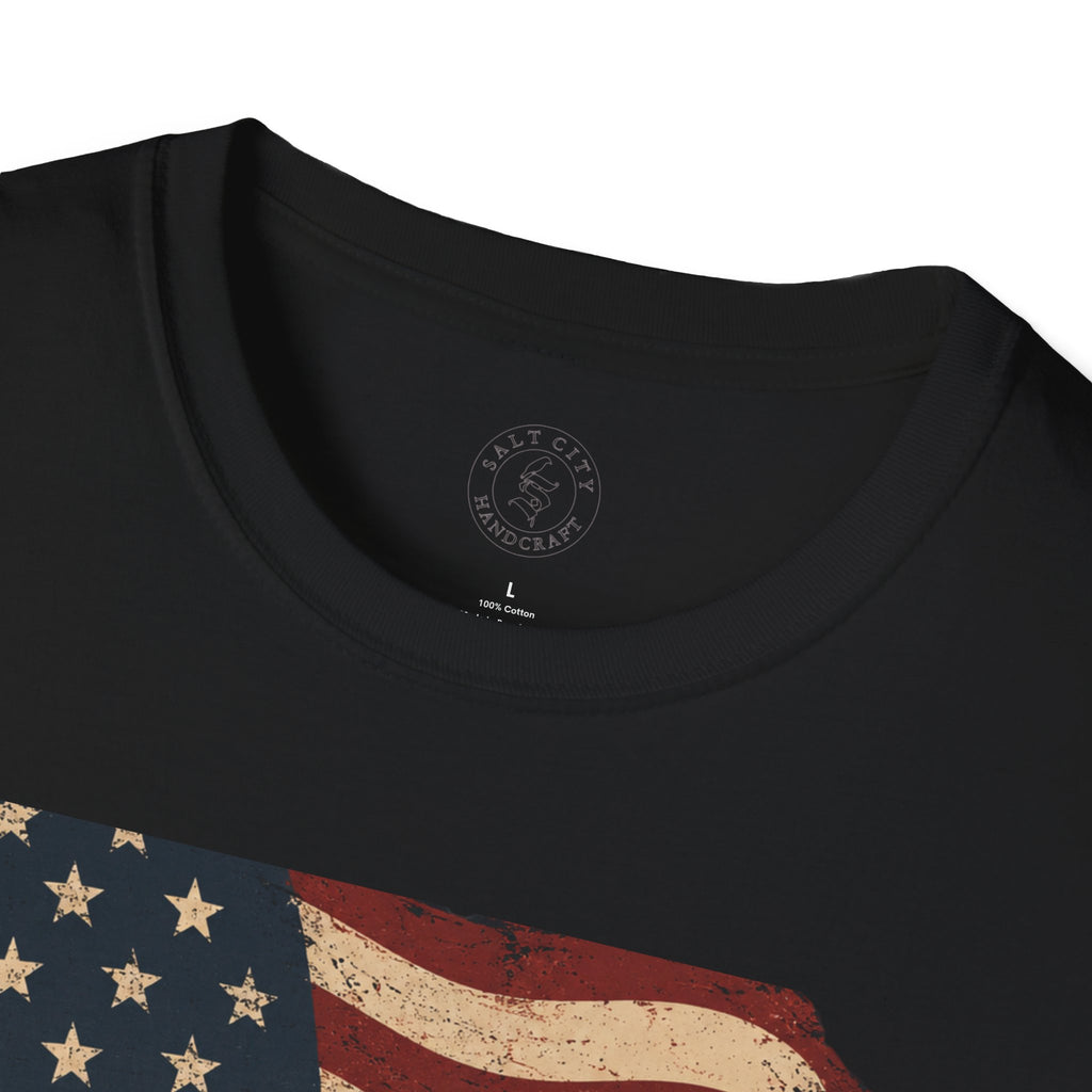 Patriotic Eagle T‑Shirt | American Flag Bald Eagle Graphic Tee