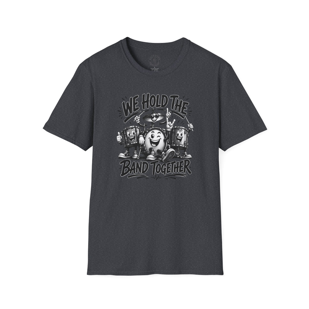 We Hold The Band Together T-Shirt — Vintage Music Cartoon Tee