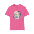 Calm Paradise Sunset T-Shirt — Tropical Beach Graphic Tee